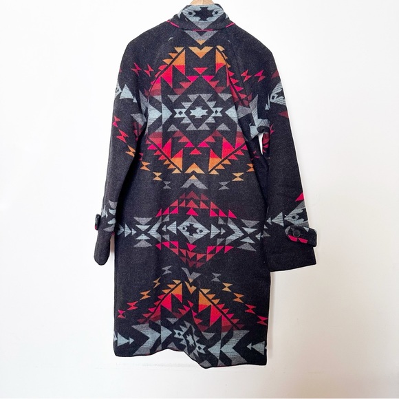 Free People Pendleton Bridge Creak Harding Archive Blanket Coat jacket - Picture 5 of 7